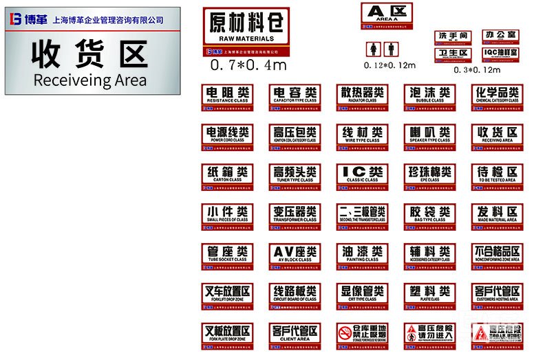 車間區(qū)域標識牌、門牌 車間區(qū)域標識牌、門牌